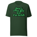Unisex Short-Sleeve Top: I'm Irish-0